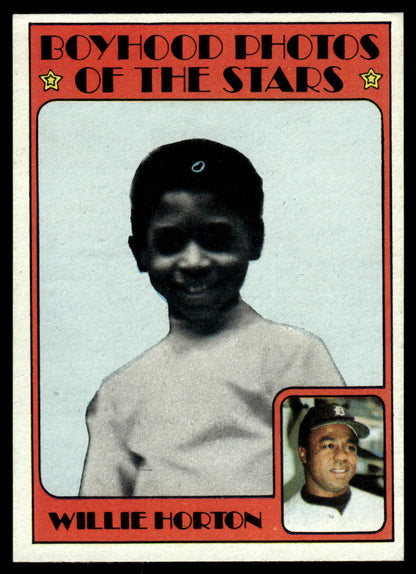 1972 Topps Baseball #494 - Willie Horton KP - EXMT