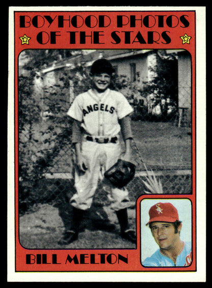 1972 Topps Baseball #495 - Bill Melton KP - EXMT