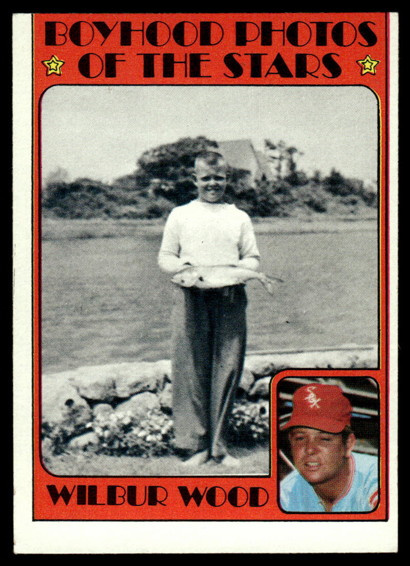 1972 Topps Baseball #342 - Wilbur Wood KP - VG