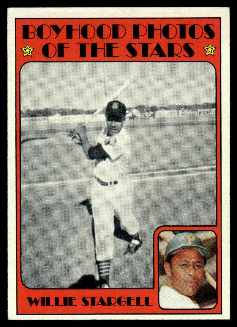 1972 Topps Baseball #343 - Willie Stargell KP - EX