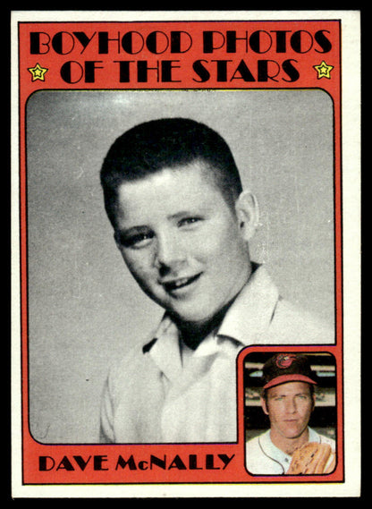 1972 Topps Baseball #344 - Dave McNally KP - EXMT