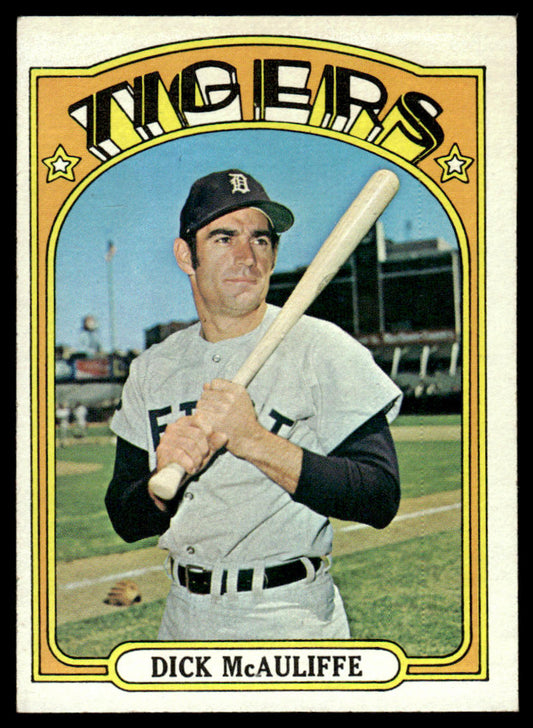 1972 Topps Baseball #725 - Dick McAuliffe - EXMT