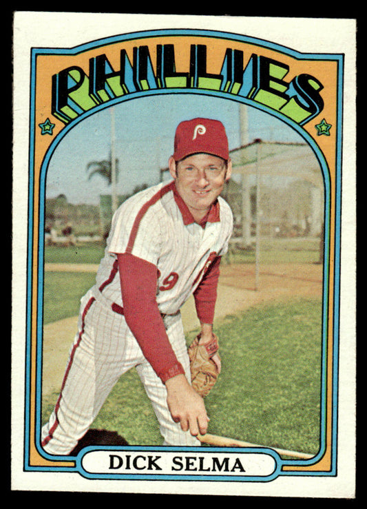 1972 Topps Baseball #726 - Dick Selma - NM