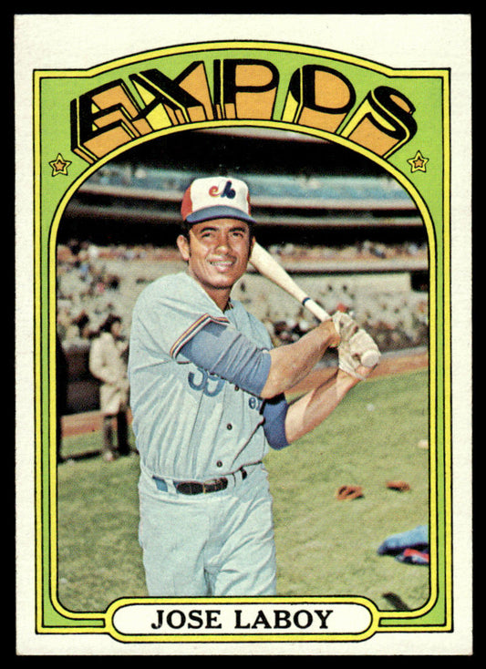 1972 Topps Baseball #727 - Jose Laboy - NM