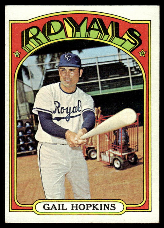 1972 Topps Baseball #728 - Gail Hopkins - EXMT