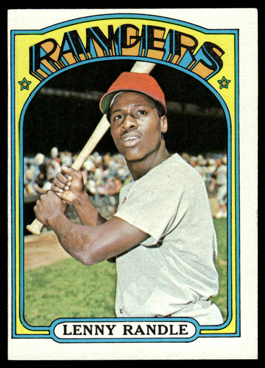 1972 Topps Baseball #737 - Lenny Randle RC - EX