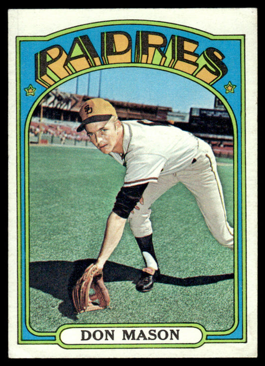 1972 Topps Baseball #739 - Don Mason - NM