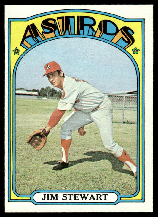 1972 Topps Baseball #747 - Jim Stewart - EXMT