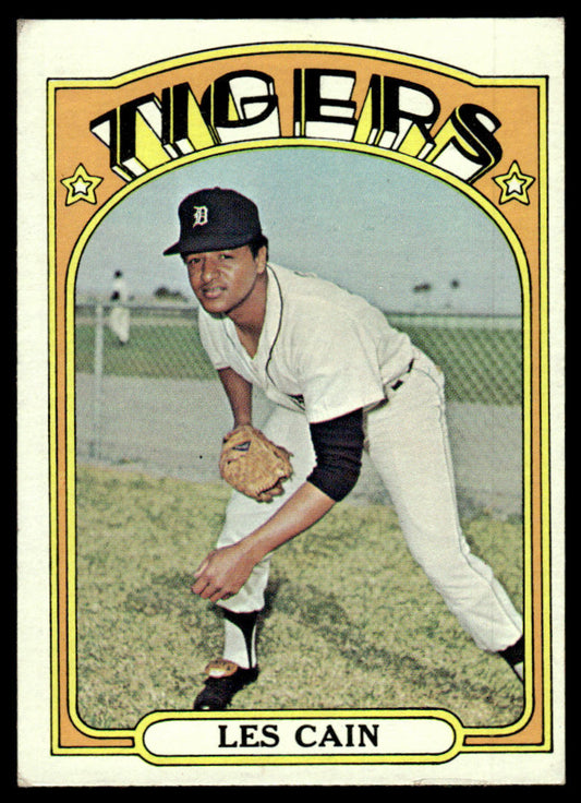 1972 Topps Baseball #783 - Les Cain - EXMT