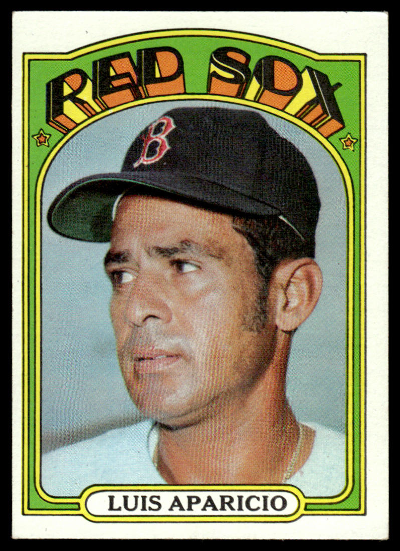 1972 Topps Baseball #313 - Luis Aparicio - EXMT