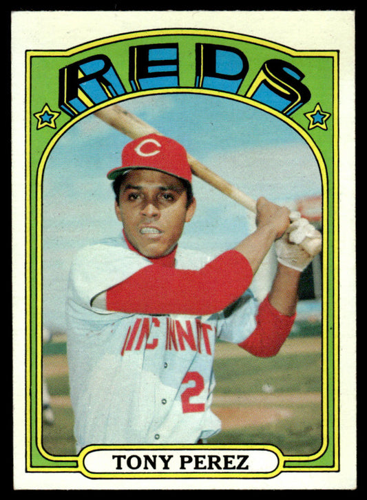 1972 Topps Baseball #80 - Tony Perez - NM
