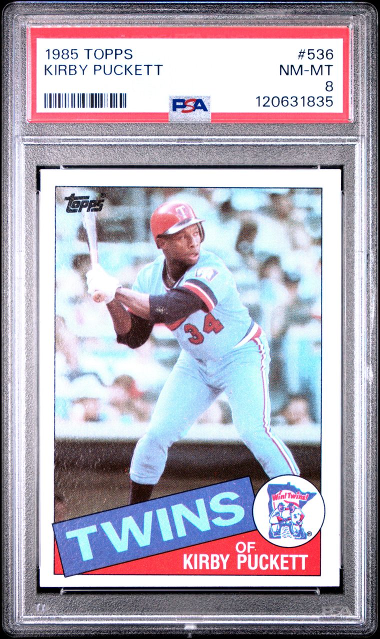 1985 Topps Baseball Complete Set Vending! - McGwire Clemens Puckett RC PSA 8