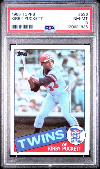 1985 Topps Baseball Complete Set Vending! - McGwire Clemens Puckett RC PSA 8