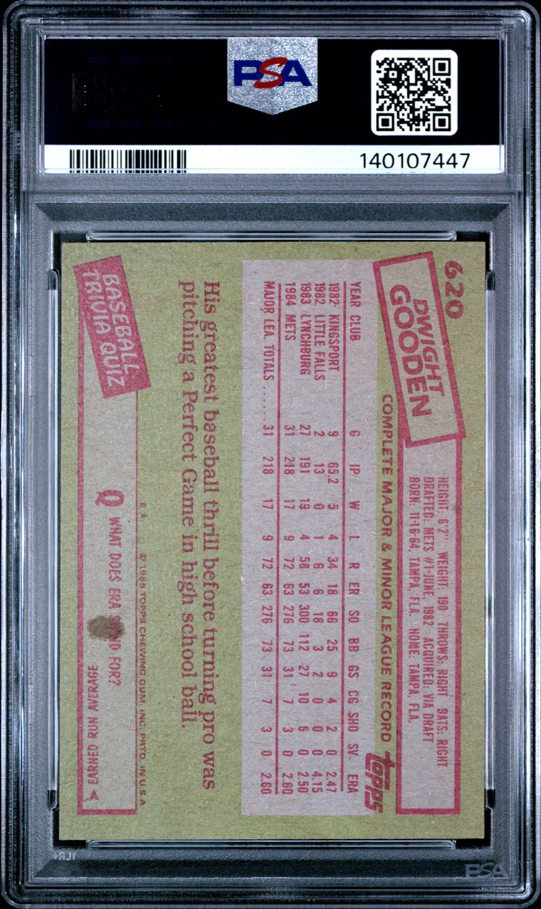 1985 Topps Baseball Complete Set Vending! - McGwire Clemens Puckett RC PSA 8