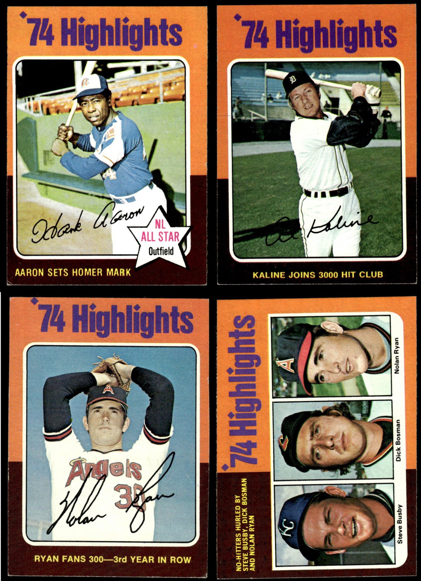 1975 Topps Baseball Complete Set - NM AVG - Brett Yount Rice Carter RC Aaron Ryan