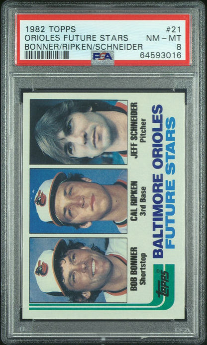 1982 Topps Baseball Complete Set Vending! - NMMT AVG - PSA 8 Ripken RC