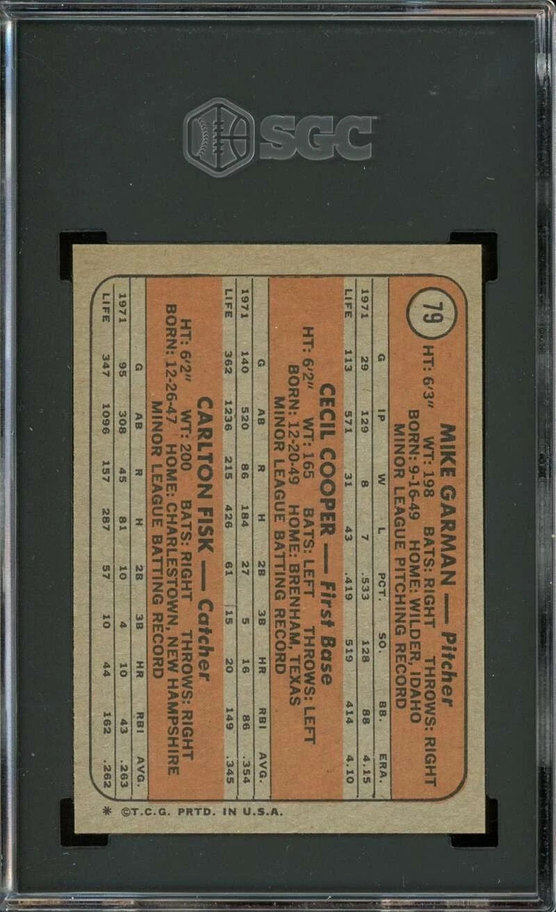 1972 Topps Baseball Complete Set - EXMT AVG w 13 Graded - Fisk RC Aaron Ryan Mays