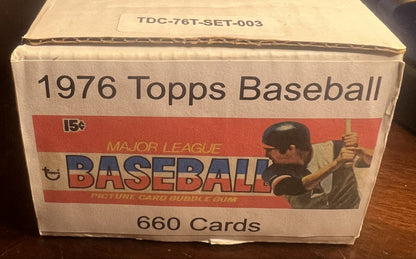 1976 Topps Baseball Complete Set - NM+ AVG - Eckersley RC Aaron Ryan Brett Rose