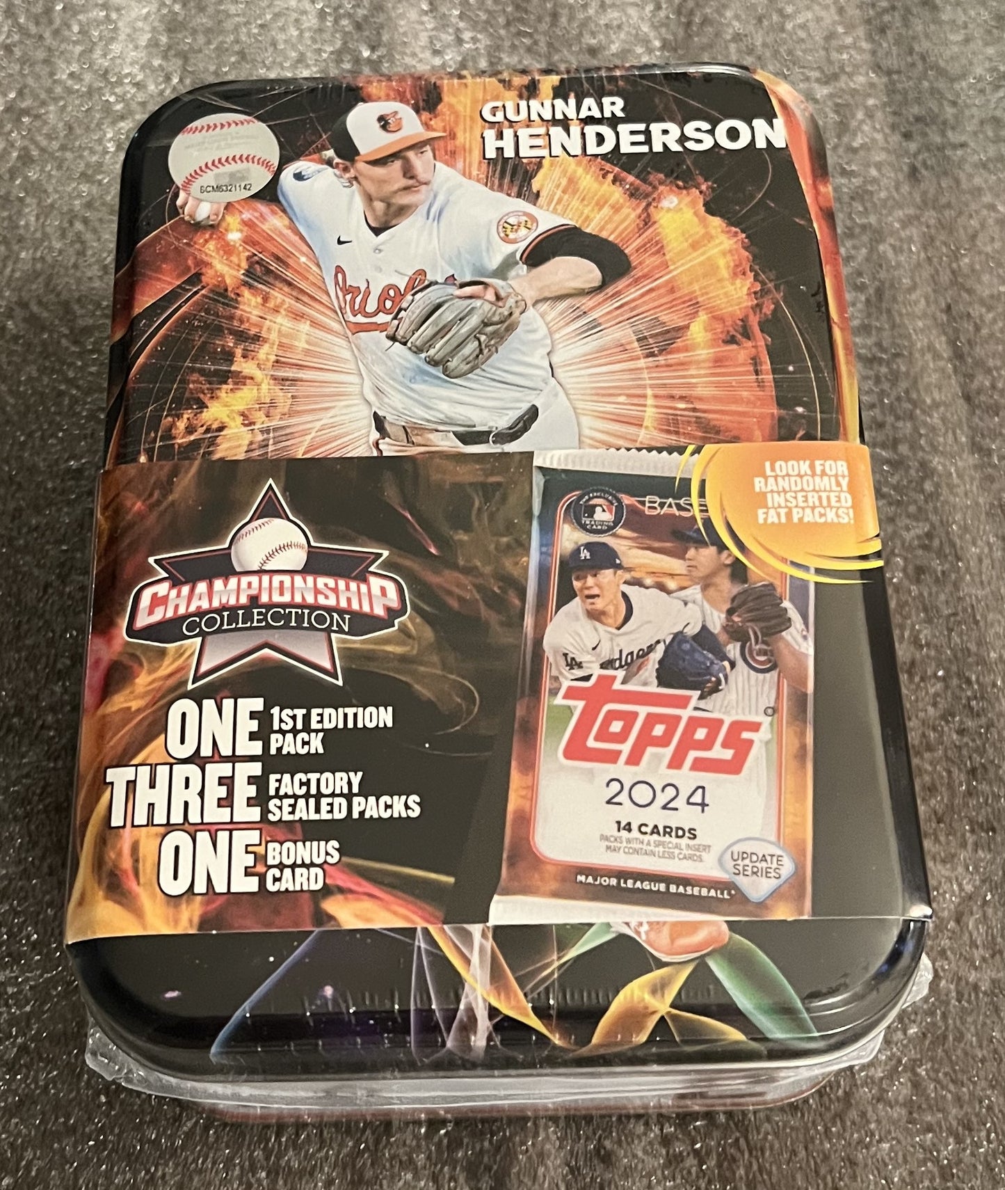 2025 MJH Championship Collection - Factory Sealed Tin - Gunnar Henderson