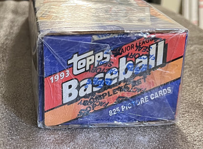 1993 Topps Baseball Complete Set - Factory Sealed - Jeter RC - READ