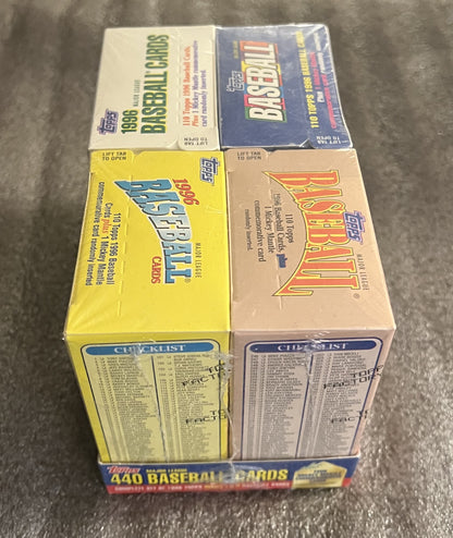 1996 Topps Baseball Complete Cereal Box Set - Factory Sealed