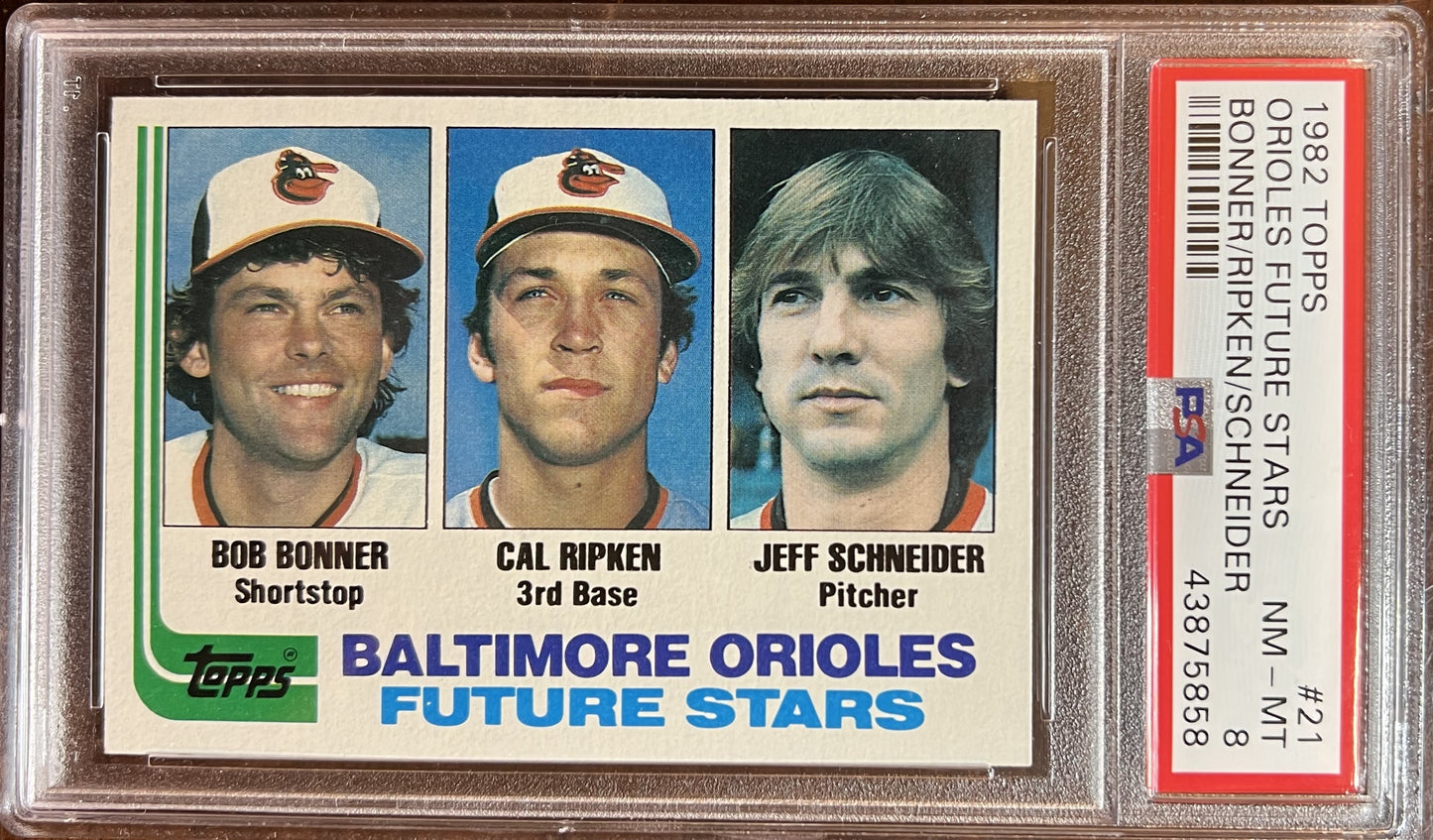 1982 Topps Baseball Complete Set Vending! + Traded - PSA 8 Ripken RC