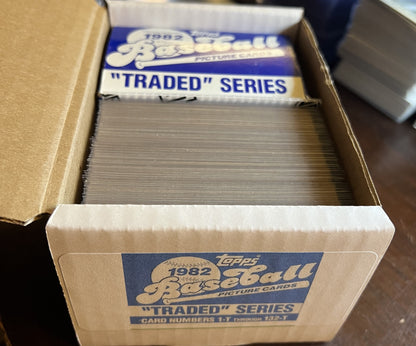 1982 Topps Baseball Complete Set Vending! + Traded - PSA 8 Ripken RC