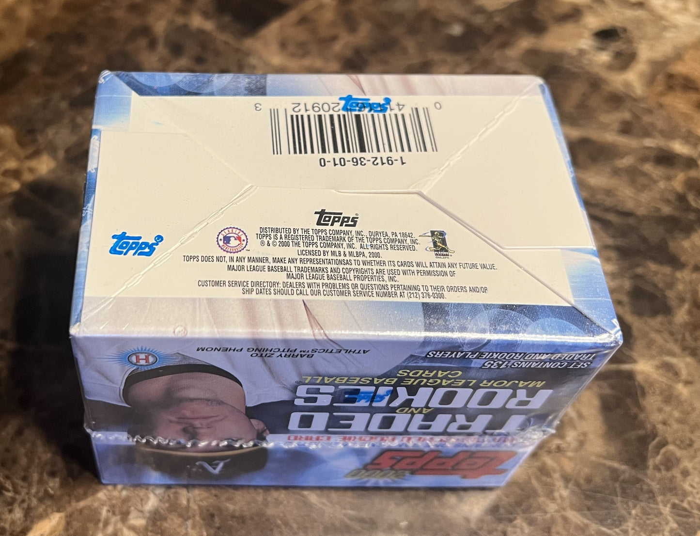 2000 Topps Baseball Traded Factory Sealed Set - Cabrera RC