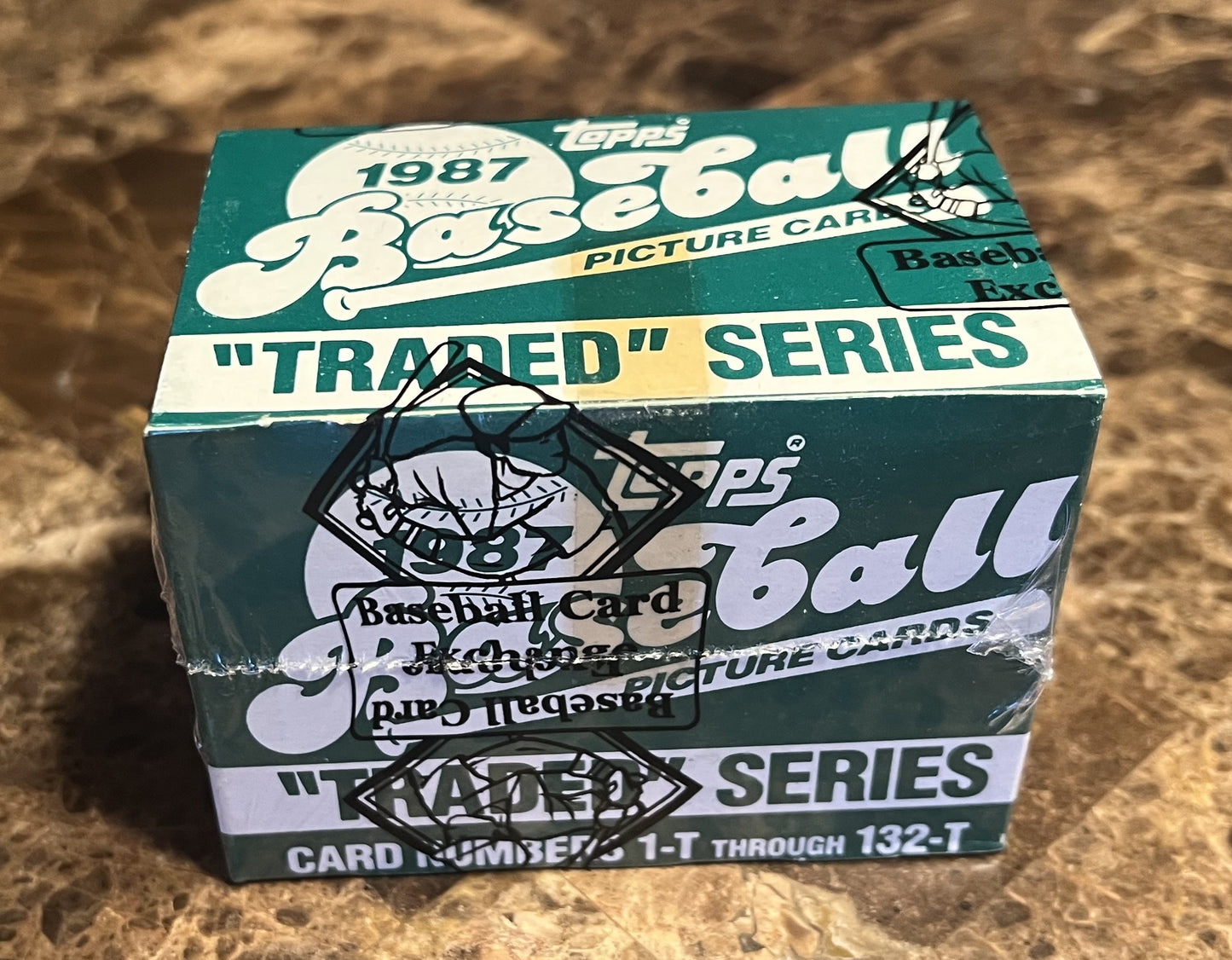 1987 Topps Baseball Traded Factory Set - BBCE FASC - Maddux RC