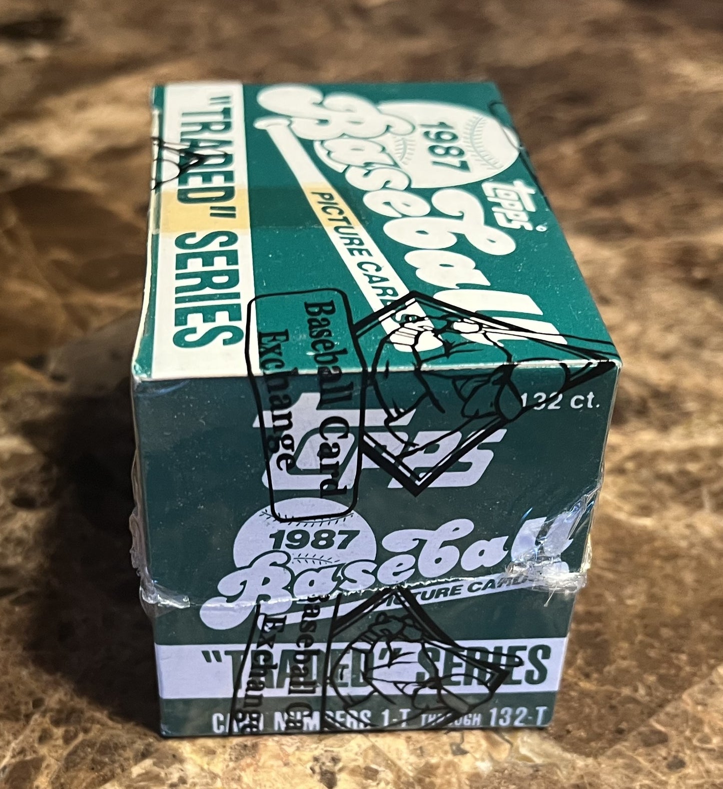1987 Topps Baseball Traded Factory Set - BBCE FASC - Maddux RC