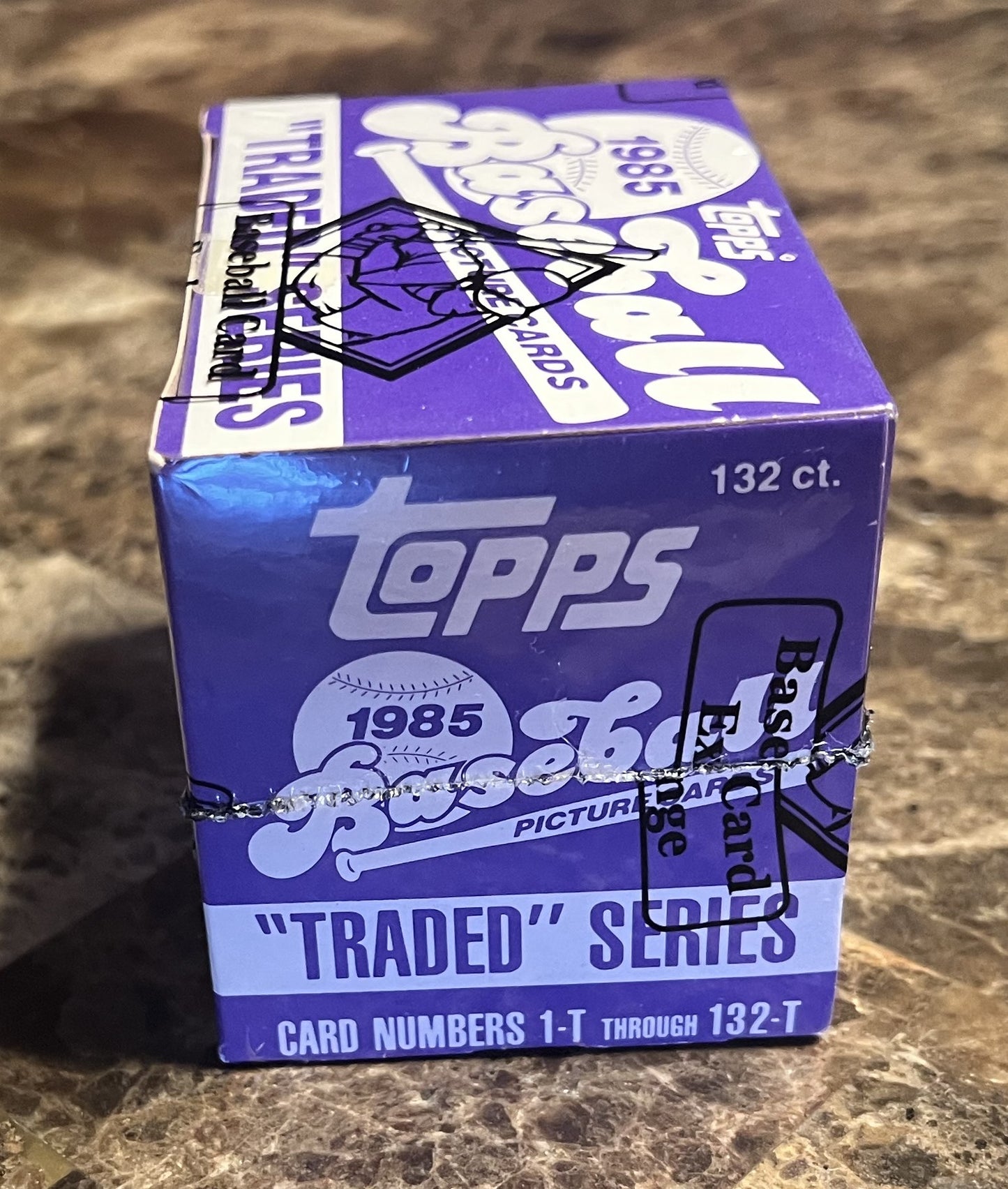1985 Topps Baseball Traded Factory Set - BBCE Tape Intact - Guillen RC