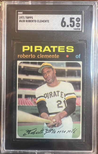 1971 Topps Baseball Complete Set - EX+ AVG w 22 Graded - Aaron Clemente Ryan Mays