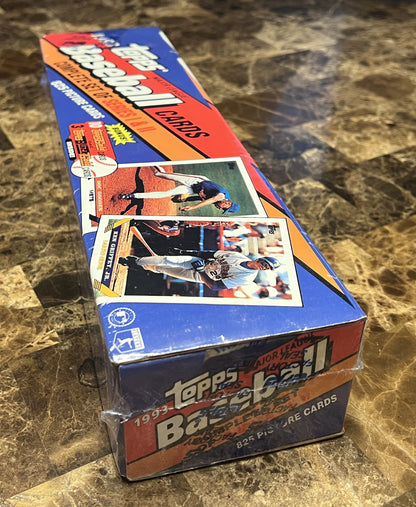 1993 Topps Baseball Complete Set - Factory Sealed - Jeter RC