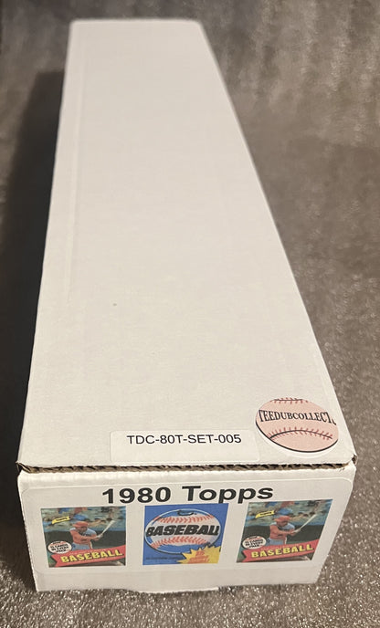 1980 Topps Baseball Complete Set - EXMT/NM - Henderson RC Ryan