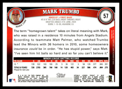 2011 Topps Baseball Complete Base Set + Update - Trout Freeman Altuve RC