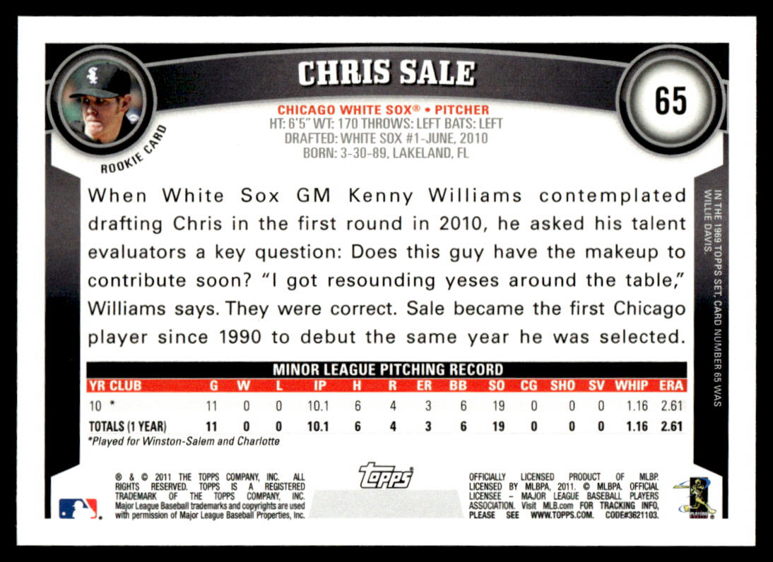 2011 Topps Baseball Complete Base Set + Update - Trout Freeman Altuve RC