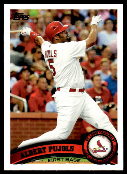 2011 Topps Baseball Complete Base Set + Update - Trout Freeman Altuve RC