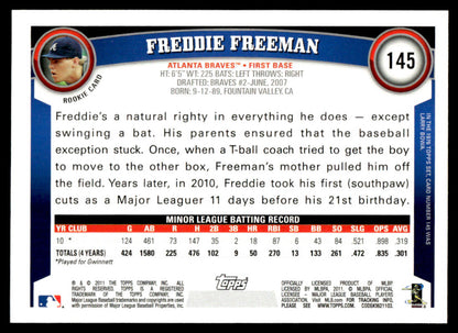 2011 Topps Baseball Complete Base Set + Update - Trout Freeman Altuve RC