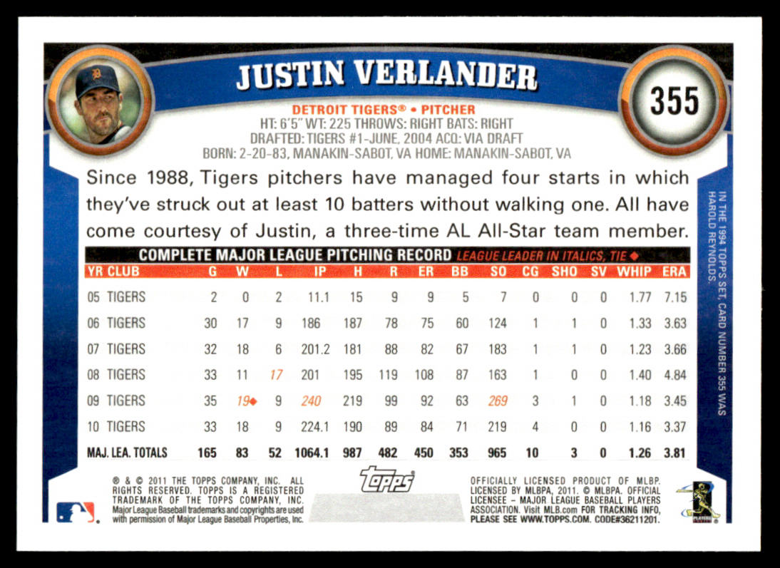 2011 Topps Baseball Complete Base Set + Update - Trout Freeman Altuve RC