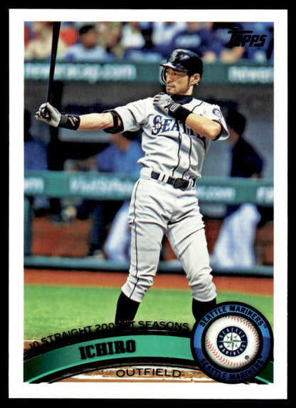 2011 Topps Baseball Complete Base Set + Update - Trout Freeman Altuve RC