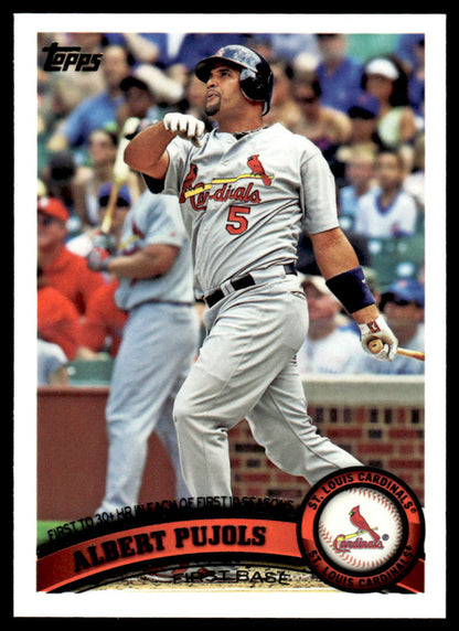 2011 Topps Baseball Complete Base Set + Update - Trout Freeman Altuve RC