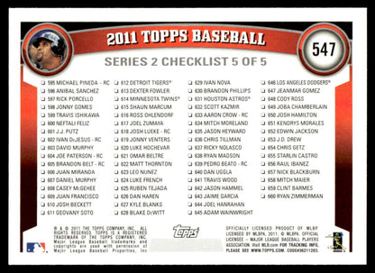 2011 Topps Baseball Complete Base Set + Update - Trout Freeman Altuve RC