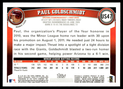 2011 Topps Baseball Complete Base Set + Update - Trout Freeman Altuve RC