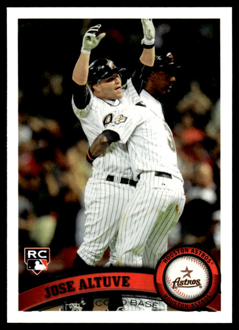 2011 Topps Baseball Complete Update Series - Trout Altuve Goldschmidt RC