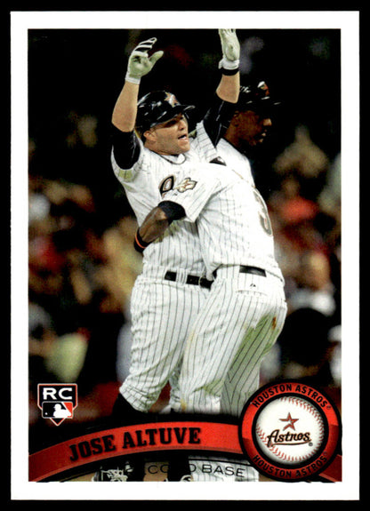 2011 Topps Baseball Complete Update Series - Trout Altuve Goldschmidt RC