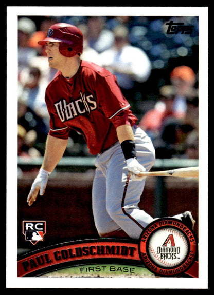 2011 Topps Baseball Complete Update Series - Trout Altuve Goldschmidt RC