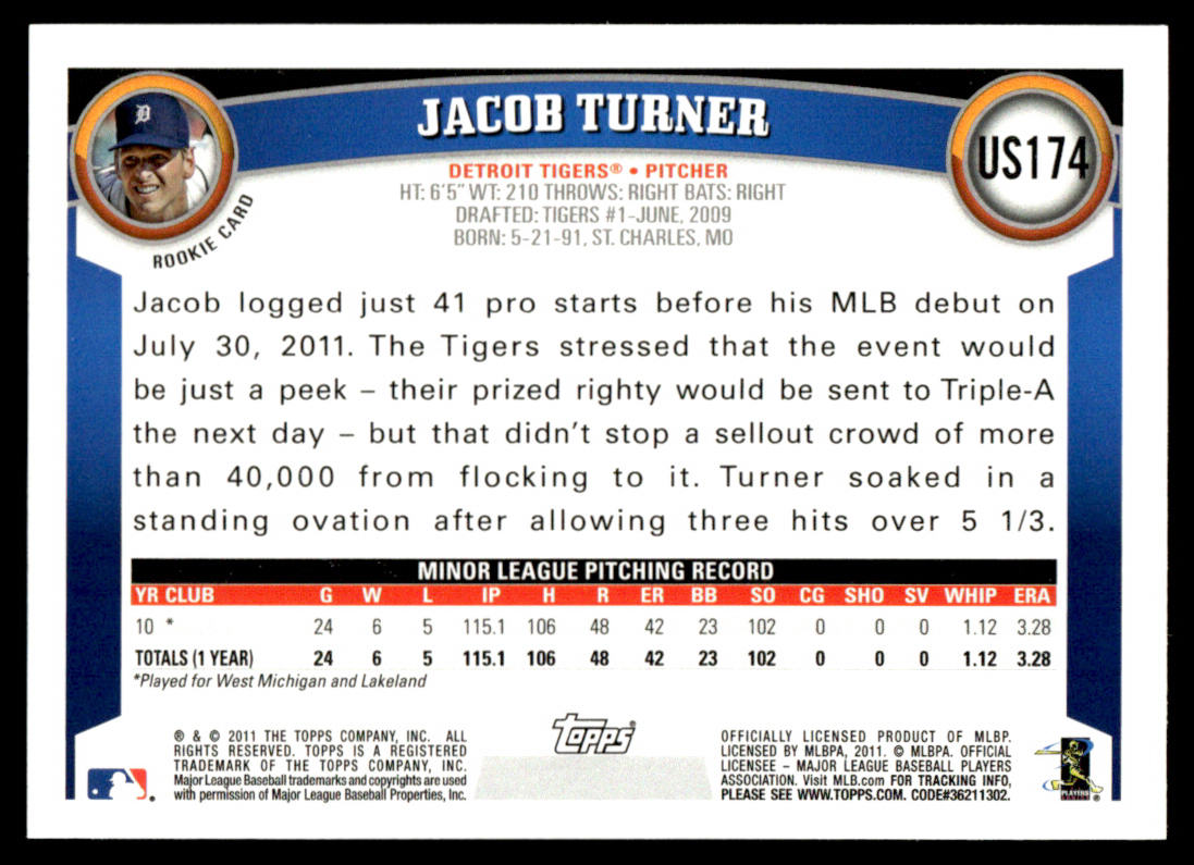 2011 Topps Baseball Complete Update Series - Trout Altuve Goldschmidt RC