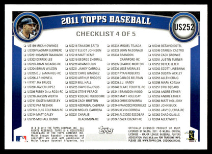 2011 Topps Baseball Complete Update Series - Trout Altuve Goldschmidt RC