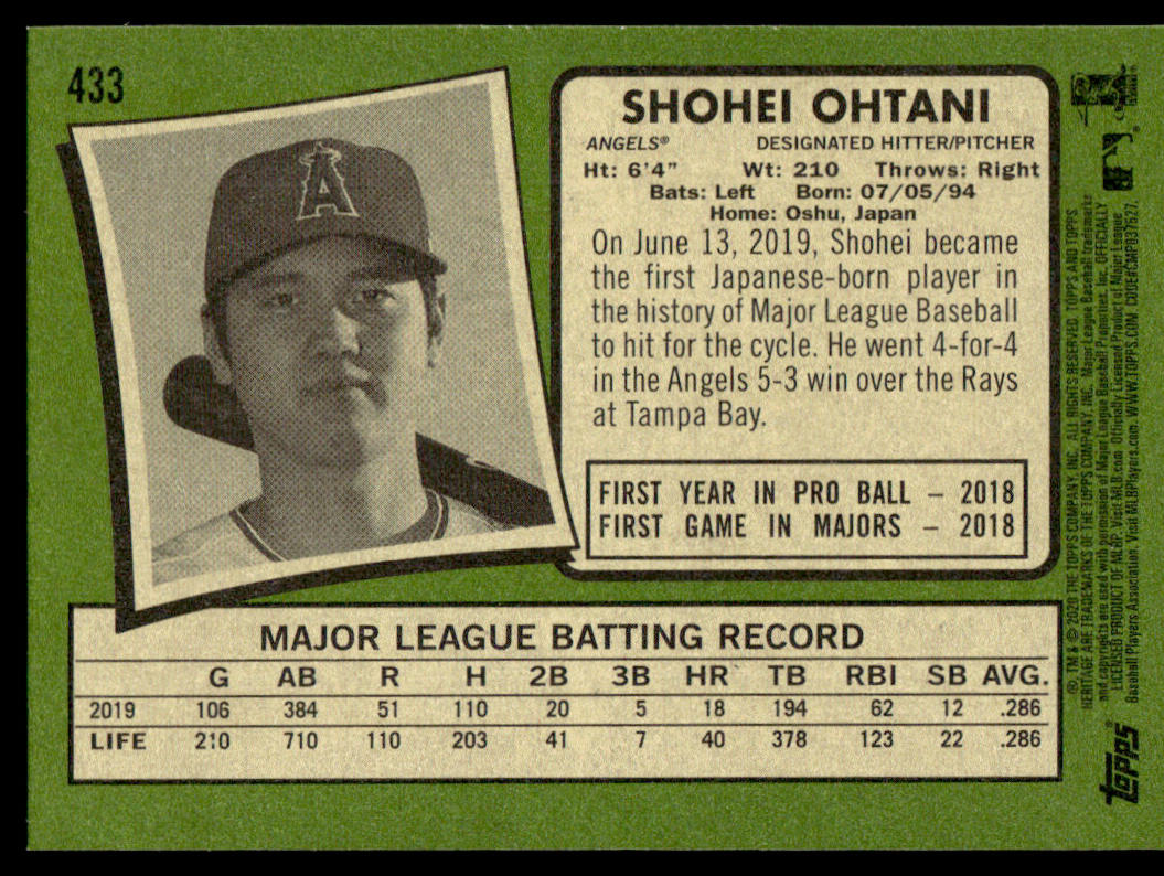 2020 Topps Heritage Baseball Complete Base Set - 725 cards