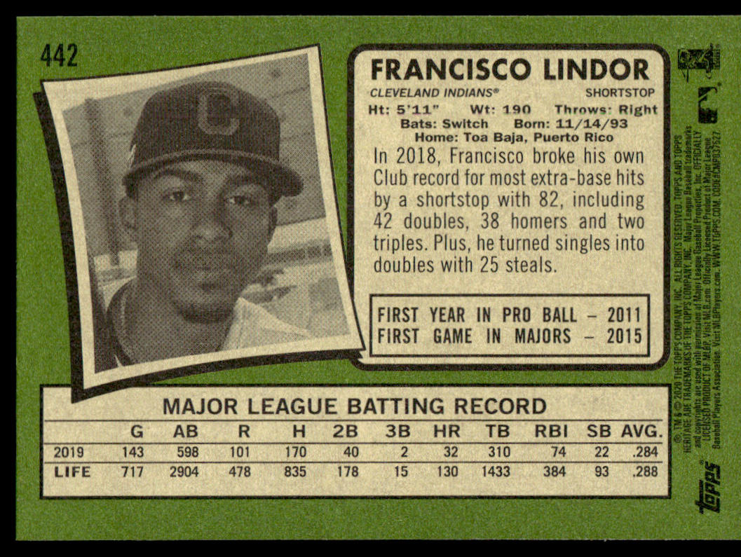 2020 Topps Heritage Baseball Complete Base Set - 725 cards